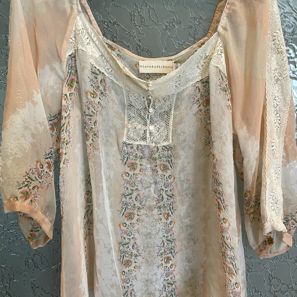 Love and Liberty blouse